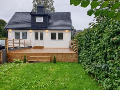 Bild av trädgården