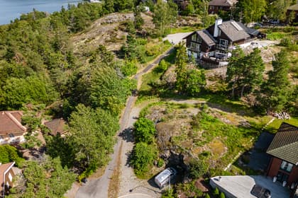 Bild av trädgården