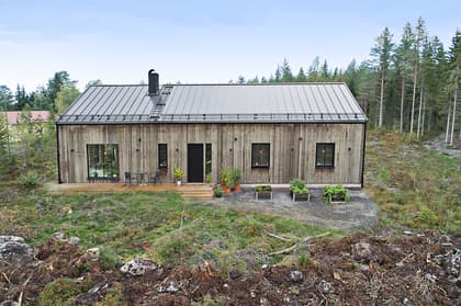 Bild av trädgården