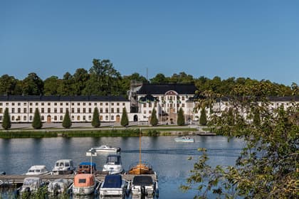 Bild av trädgården