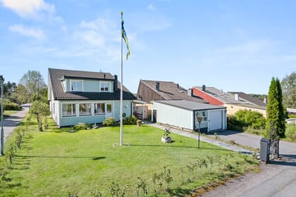 Bild av trädgården