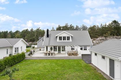 Bild av trädgården