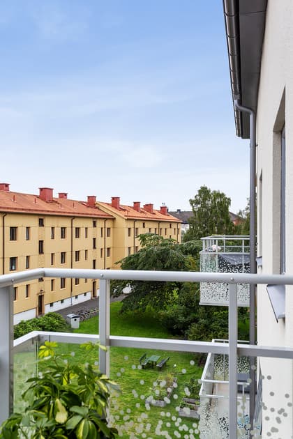 Bild av trädgården