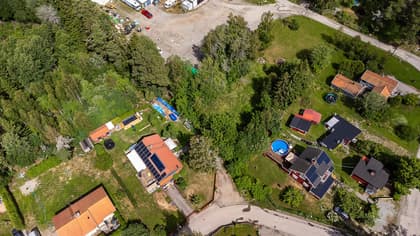 Bild av trädgården