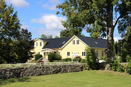 Bild av trädgården