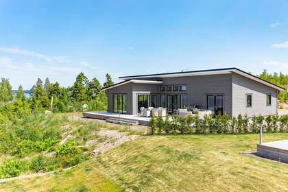 Bild av trädgården