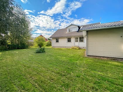 Bild av trädgården