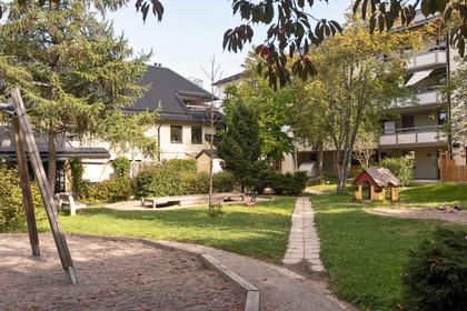 Bild av trädgården