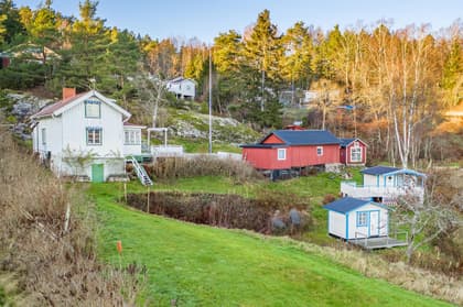 Bild av trädgården