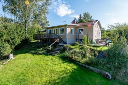 Bild av trädgården