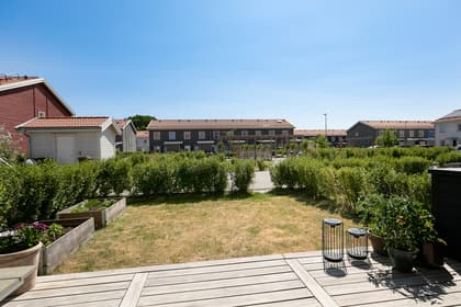 Bild av trädgården