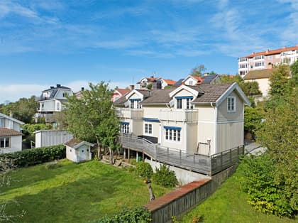 Bild av trädgården