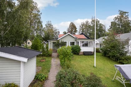 Bild av trädgården