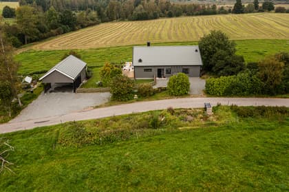 Bild av trädgården