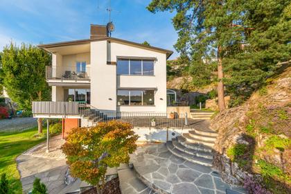 Bild av trädgården