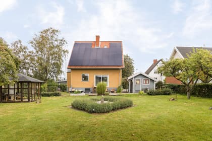 Bild av trädgården