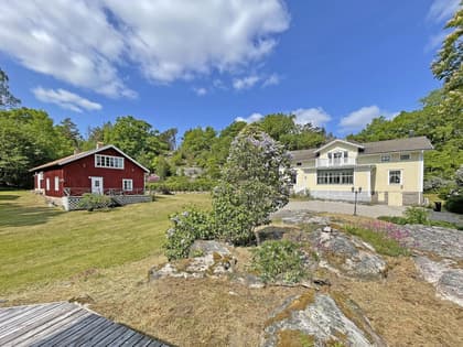 Bild av trädgården