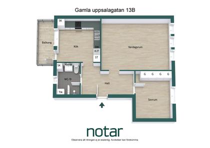 Gamla Uppsalagatan 13B, Svartbäcken