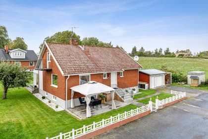 Bild av trädgården