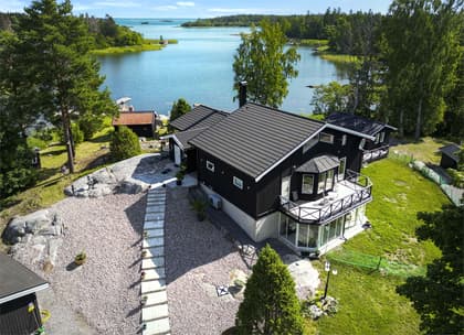 Bild av trädgården