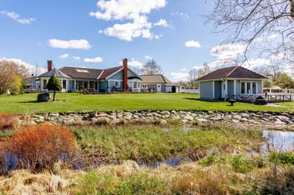 Bild av trädgården