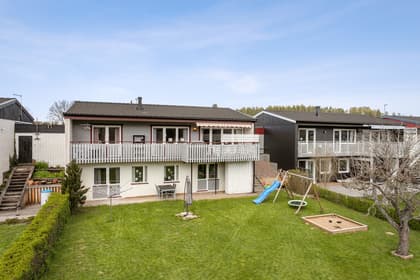 Bild av trädgården