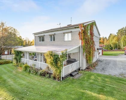 Bild av trädgården