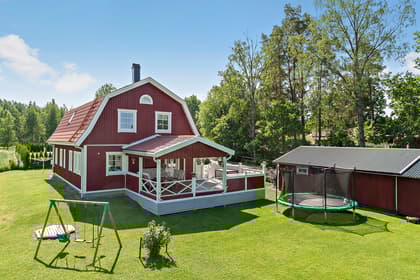 Bild av trädgården