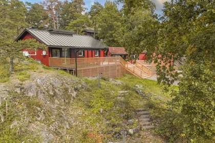 Bild av trädgården