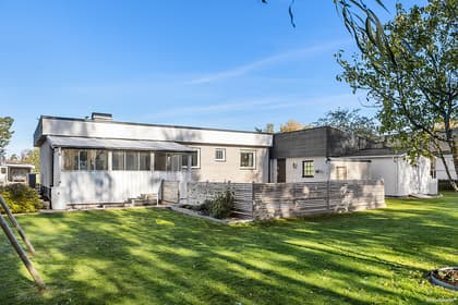 Bild av trädgården