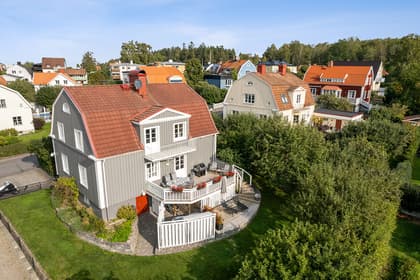 Bild av trädgården