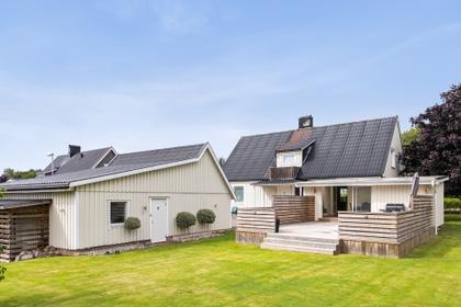 Bild av trädgården