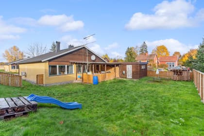 Bild av trädgården