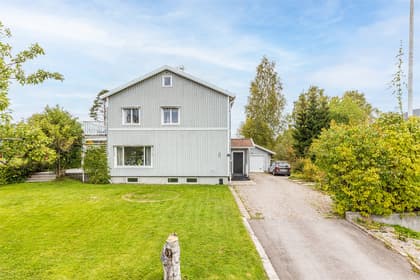 Bild av trädgården