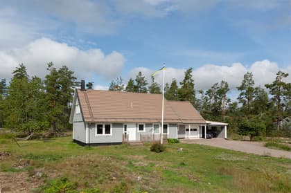 Bild av trädgården