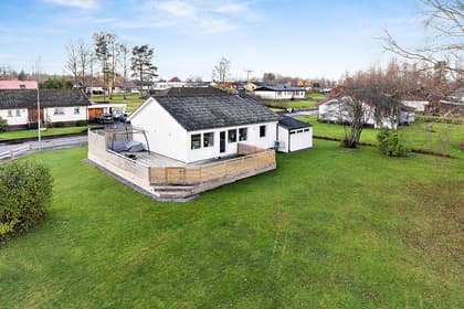 Bild av trädgården