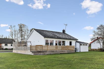 Bild av trädgården