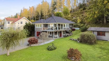 Bild av trädgården