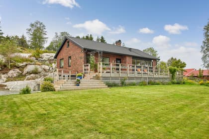 Bild av trädgården