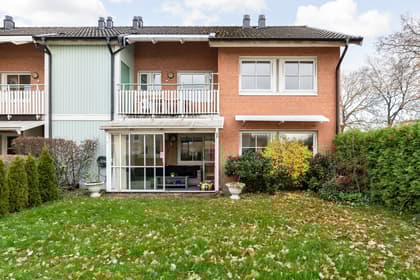 Bild av trädgården