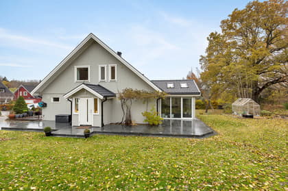 Bild av trädgården