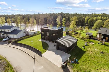 Bild av trädgården