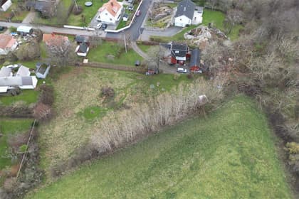 Bild av trädgården