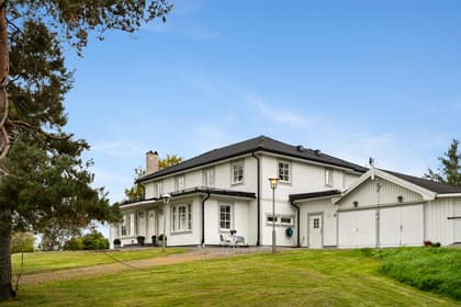 Bild av trädgården