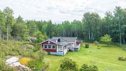 Bild av trädgården