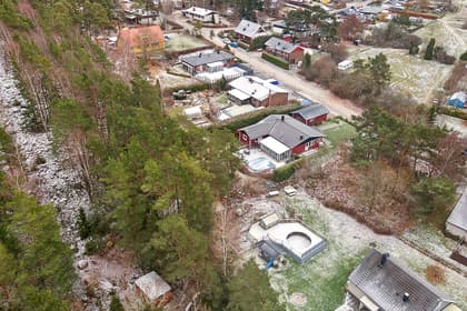 Bild av trädgården