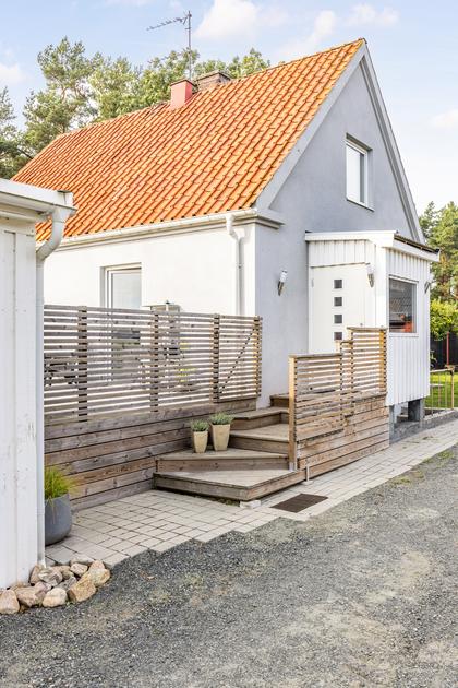 Bild av trädgården