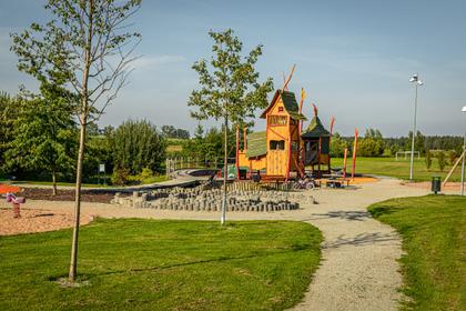 Bild av trädgården