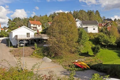 Bild av trädgården