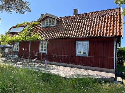 Bild av trädgården